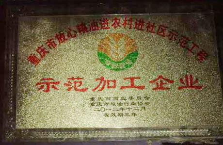 示范加工企業(yè)